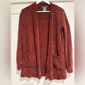 Red/rust color knit sweater